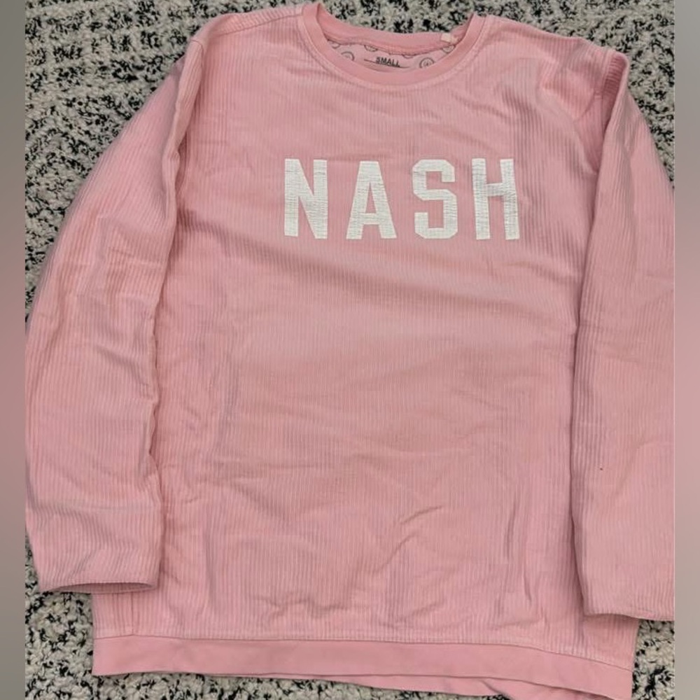NASH pink crewneck